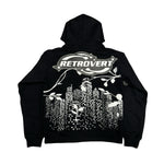 Retrovert Mens Vert 360 Hoodie FW2453 Black