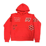 Retrovert Mens Vert 360 Hoodie FW2488 Red