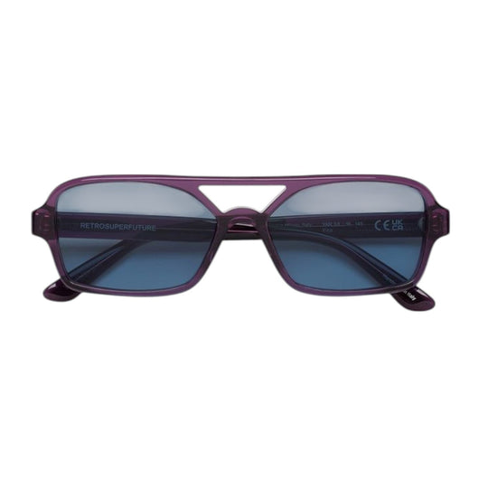 Retrosuperfuture Unisex Vico Melanzana Sunglasses IM2D Aubergine