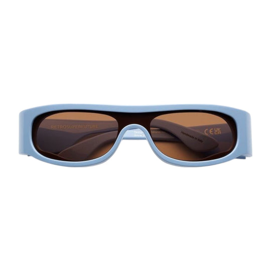 Retrosuperfuture Unisex Pharoah Coolcat Sunglasses IX0k Light Blue