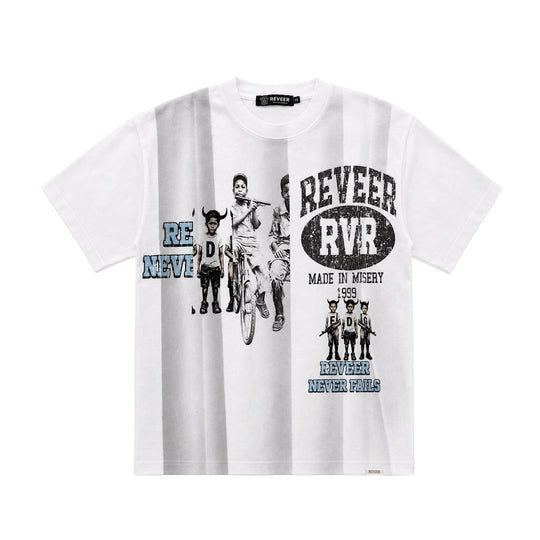 Reveer Mens 1999 Crew Neck T-Shirt White