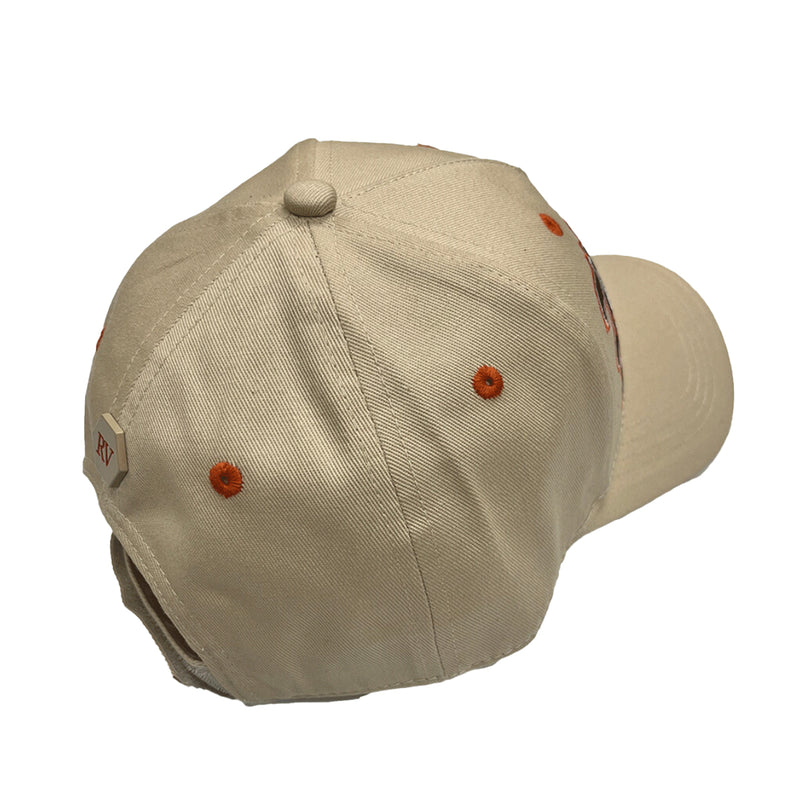 Roberto Vino Milano Unisex Flame Dat Hat RVCAP1FR Beige