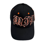 Roberto Vino Milano Unisex Flame Dat Hat RVCAP1FR Black