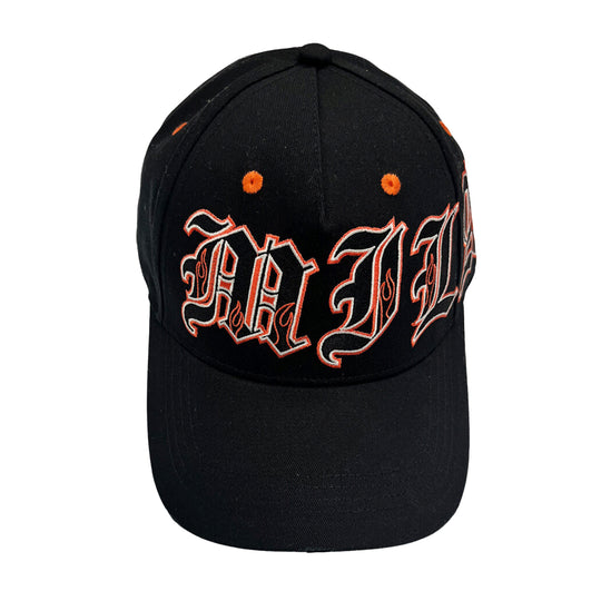 Roberto Vino Milano Unisex Flame Dat Hat RVCAP1FR Black