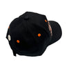 Roberto Vino Milano Unisex Flame Dat Hat RVCAP1FR Black