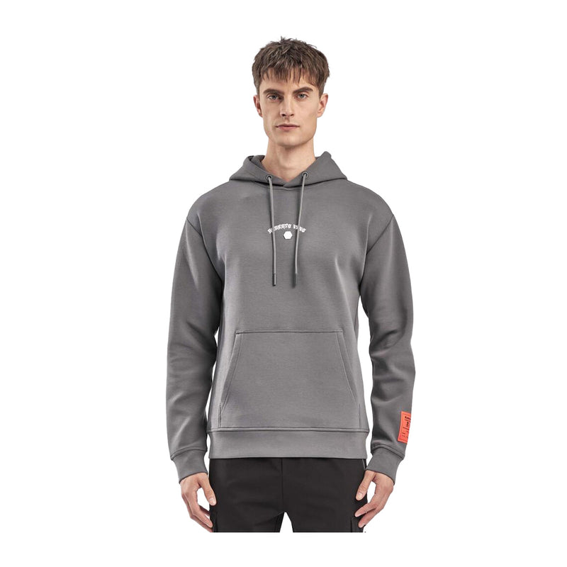 Roberto Vino Milano Mens  Hoodie RVHO2-23 D.Grey