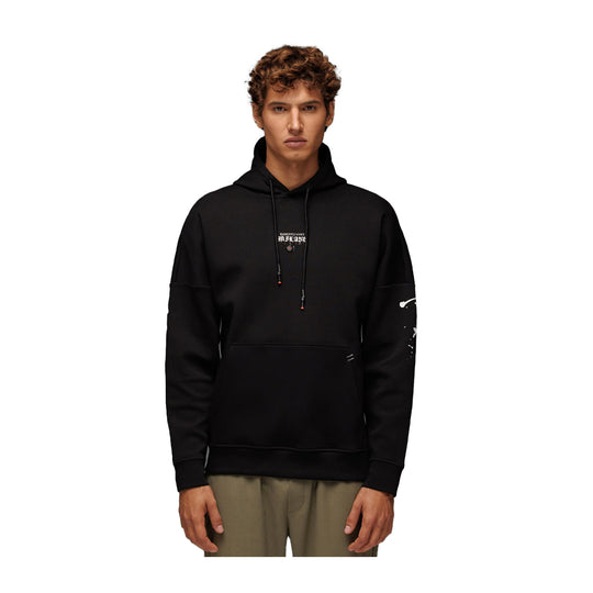 Roberto Vino Milano Mens Original Paint Hoodie RVHO924 Black