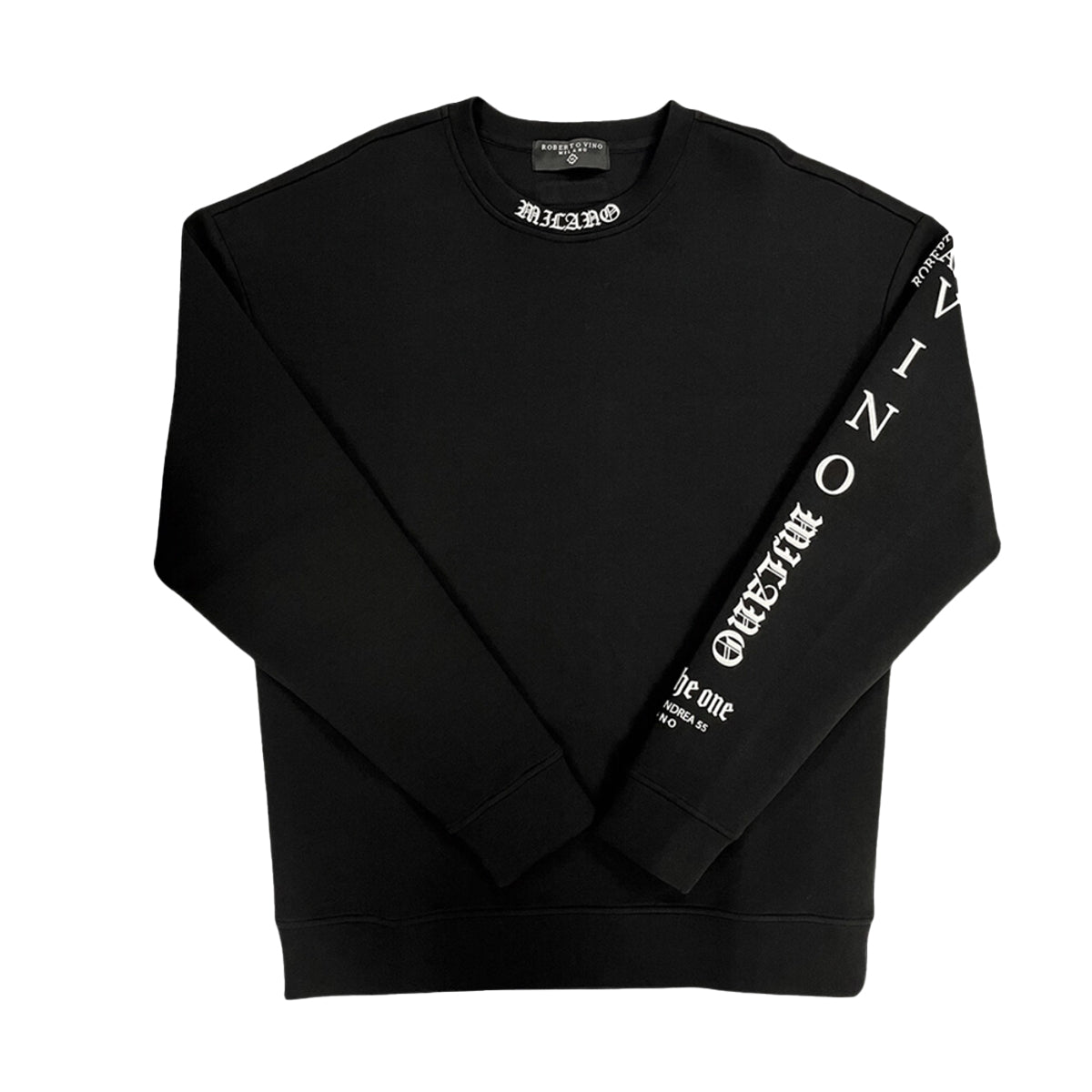 Roberto Vino Milano Mens Sant'Adrea 55 Sweater RVSW124 Black