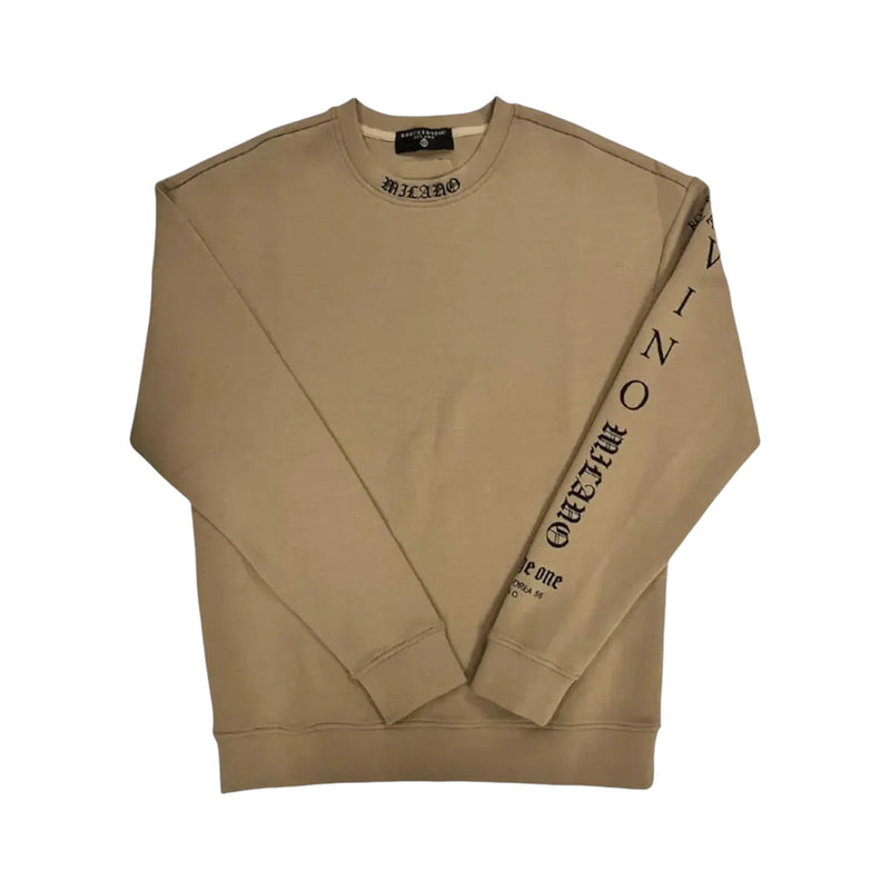 Roberto Vino Milano Mens Sant'Adrea 55 Sweater RVSW124 Mocha