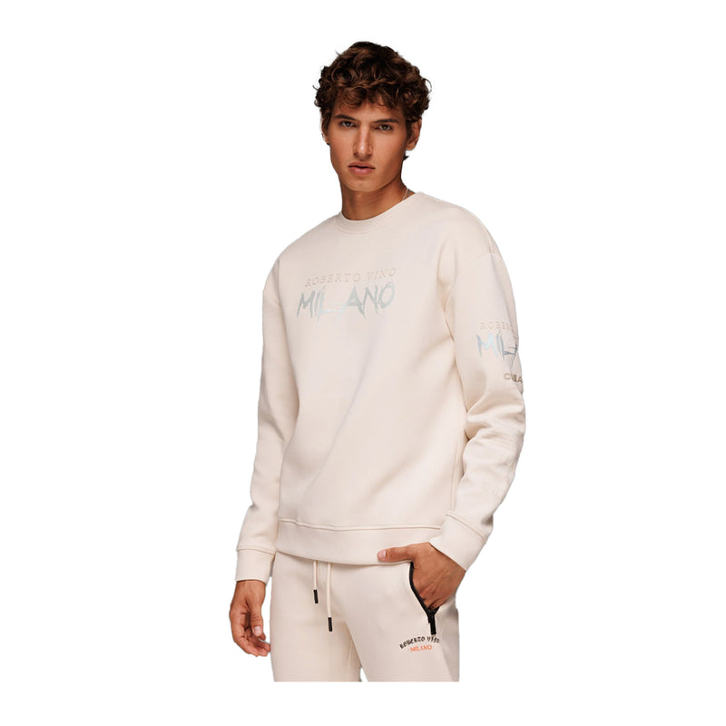 Roberto Vino Milano Mens Original Sweater RVSW3ML Beige