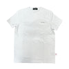 Roberto Vino Milano Mens  Crew Neck T-Shirt RVT5-23 White/Red