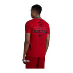 Roberto Vino Milano Mens 1983 Crew Neck T-Shirt RVTUS12 Red