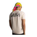 Roberto Vino Milano Mens Vino Moda Crew Neck T-Shirt RVTUS17 Beige