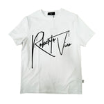Roberto Vino Milano Mens Crew Neck T-Shirt RVT102 White