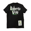 Roberto Vino Milano Mens Crew Neck T-Shirt RVT103 Black