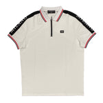 Roberto Vino Milano Mens Polo Shirt RVTECH PACK 49 White