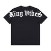 Roku Studio Mens King Vibes Crew Neck T-Shirt RK1481703-BLK Black