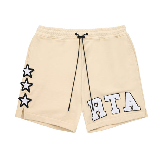 RTA Mens Clyde Shorts ME00K628-B1196BECLG Beige Collegiate