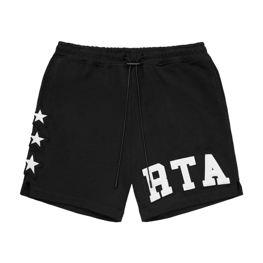 RTA Mens Clyde Shorts ME00K628-B1196BKCLG Black Collegiate