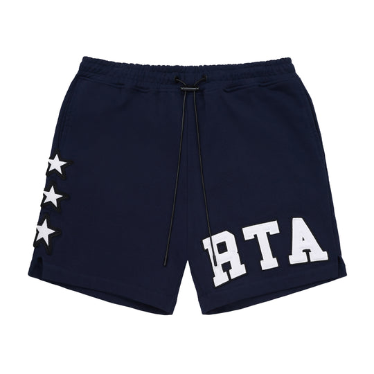 RTA Mens Clyde Shorts ME00K628-B1196NVCLG Navy Collegiate