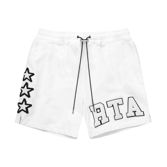 RTA Mens Clyde Shorts ME00K628-B1196WTCLG White Collegiate
