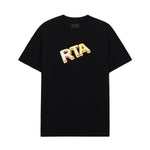 RTA Mens Colin Crew Neck T-Shirt MPVCK911-T1322BKCOL Black Cash Only