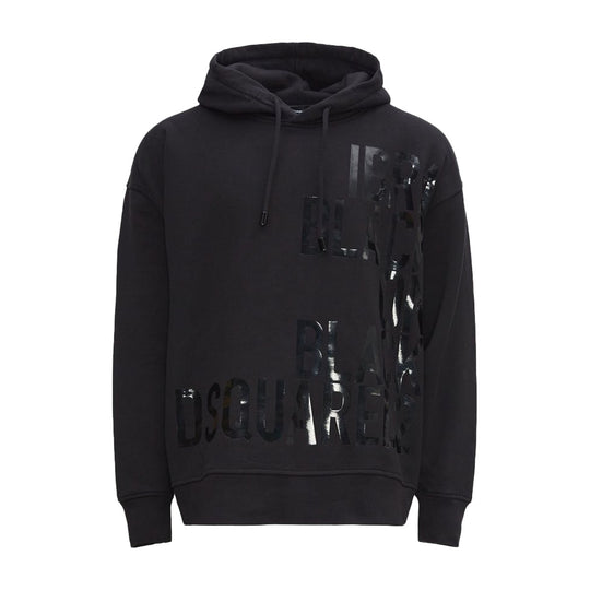 Dsquared2 Mens Ibra Hoodie S78GU0062-900 Black