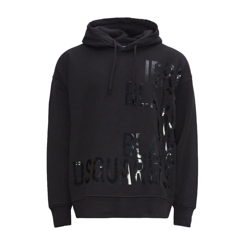 Dsquared2 Mens Ibra Hoodie S78GU0062-900 Black