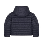 Save The Duck Boys Quilted Water Resistant Hooded Jacket S3047B-GIGA9-01 Black