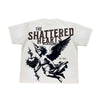 Shattered Hearts Mens Academy Crew Neck T-Shirt Beige