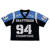 Shattered Hearts Mens Mesh Jersey Black/Blue