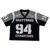 Shattered Hearts Mens Mesh Jersey Black/Grey