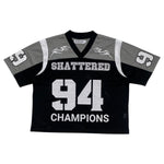 Shattered Hearts Mens Mesh Jersey Black/Grey