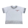 Shattered Hearts Mens Shattered Crew Neck T-Shirt Light Grey