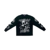 Shattered Hearts Mens US Tour Long Sleeve Shirt Black