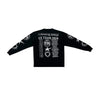 Shattered Hearts Mens US Tour Long Sleeve Shirt Black