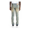 Smoke Rise Mens Rip & Repair Slim Fit Jeans JP21636-BLNDB Blend Blue
