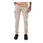 Smoke Rise Mens Utility Twill Cargo Pants JP23110 Sand