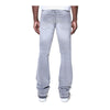 Smoke Rise Mens Vintage Wash Clean Stacked Jeans JP25620-V36 Union Grey
