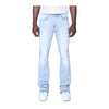Smoke Rise Mens Vintage Wash Clean Stacked Jeans JP25620-YAL Santorini BL