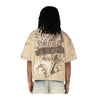 Smoke Rise Mens Oversized Crop P.Twill Button Front Shirt WH25286-Z20 Sesame