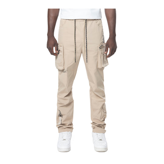 Smoke Rise Mens Utility Cargo Pants WP23582 Khaki