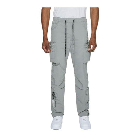 Smoke Rise Mens Utility Cargo Pants WP23582 Light Grey
