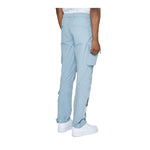 Smoke Rise Mens Utility Nylon Cargo Pants WP23582 Pale Blue