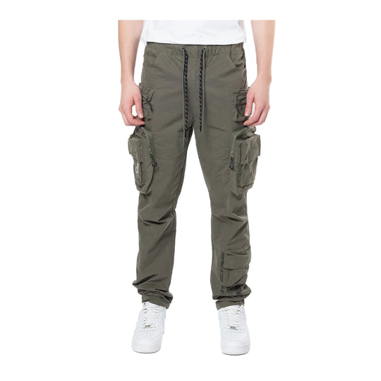 Smoke Rise Mens Utility Windbreaker Cargo Pants WP24582 Thyme