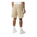 Smoke Rise Mens Utility Nylon Cargo Shorts WS24283 Khaki