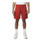 Smoke Rise Mens Utility Nylon Cargo Shorts WS24283 Red