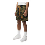 Smoke Rise Mens Utility Nylon Cargo Shorts WS24283 Wood Camo