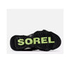 Sorel Womens Kinetic Impact Puffy Sneakers 205868-397 Stone Green/Black