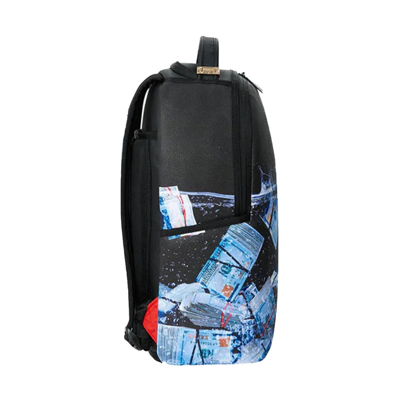 Sprayground Unisex Money Floatin Backpack 910B2966NSZ Black/Blue